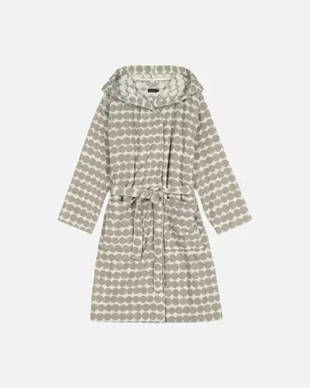 Marimekko Räsymatto Hupullinen Kylpytakki - Elämäni värit -kampanja Kodintekstiilit - 075138-180 - 1