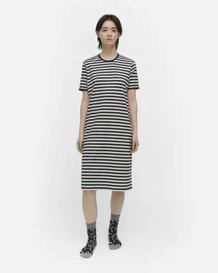 Marimekko Hetta II Tasaraita Yömekko - Yöasut - 094804-900 - 1