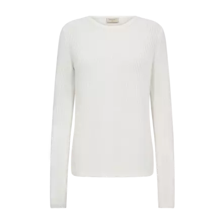 FREE/QUENT FQELLIS Puuvillaneulepaita O-pääntie - Neulepaidat, -tunikat, -mekot - 261207449-1400 - 1