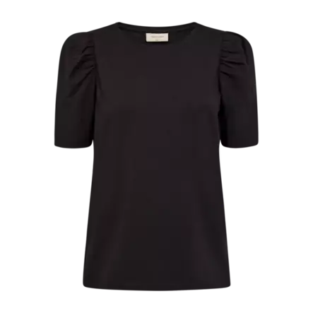 FREE/QUENT FQFENJA T-paita Puffihihoilla - Trikoopaidat ja Collegepaidat - NOS208286-1000 - 1