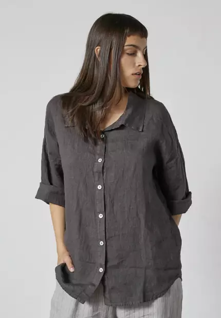 Lind LINILLE Pellava Paitapusero 3/4-hihalla - Kangaspaidat - 2625335.2963-1500 - 1