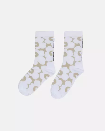 Marimekko Linjaus Unikko Sukat - Nilkkasukat - 095650-110 - 1