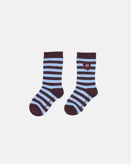 Marimekko Makeinen Tasaraita Unikko Lasten Sukat - Sukkahousut ja sukat - 095963-350 - 1