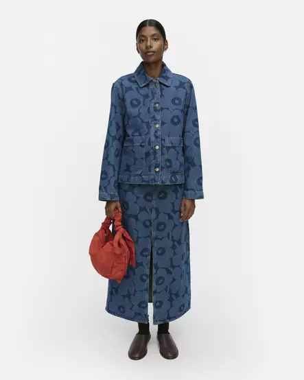 Marimekko Maridenim Näkymä Unikko Farkkutakki - Farkkutakit - 096022-550 - 1