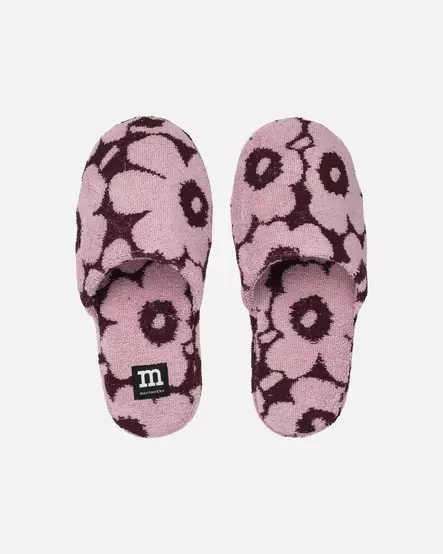 Marimekko Mini Unikko Tossut - Marimekko Kylpytakit ja Tossut - 076116-430 - 1