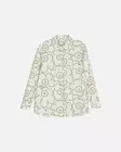 Marimekko Tilla Piirto Unikko Puuvillapopliinipaita - Kangaspaidat - 095993-610 - 5