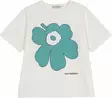 Marimekko Kioski Jakso Piirto Unikko Placement T-paita - Trikoopaidat ja Collegepaidat - 094293-160 - 6