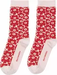 Marimekko Linjaus Pikkuinen Unikko Sukat - Nilkkasukat - 095362-330 - 2