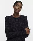 Marimekko Vaihde Unikko Ribbitrikoopusero - Trikoopaidat ja Collegepaidat - 095932-590 - 4