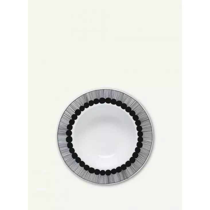 Marimekko Oiva Siirtolapuutarha Syvä Lautanen 20 cm - Marimekko Lautaset - 6411254040720 - 1