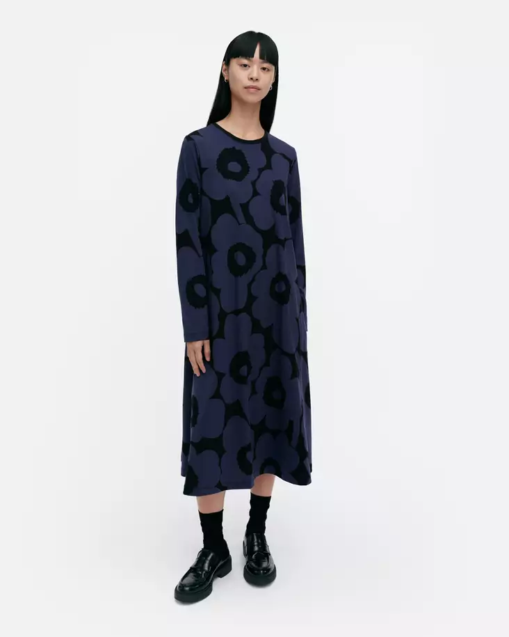 Marimekko Lehtokielo Unikko Trikoomekko - Trikoomekot ja Collegemekot - 094478-950 - 1