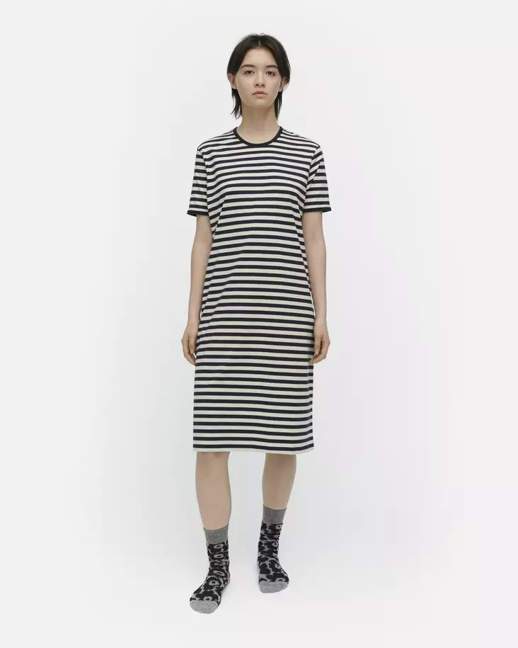 Marimekko Hetta II Tasaraita Yömekko - Yöasut - 094804-900 - 1