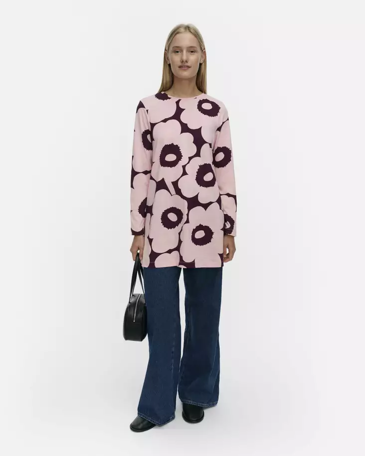 Marimekko Kevät Unikko Trikootunika - Trikootunikat ja Collegetunikat - 095917-340 - 1