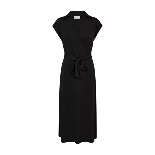 FREE/QUENT Yrsa Lyhythihainen Mekko - Trikoomekot ja Collegemekot - 253205988-1000 - 1