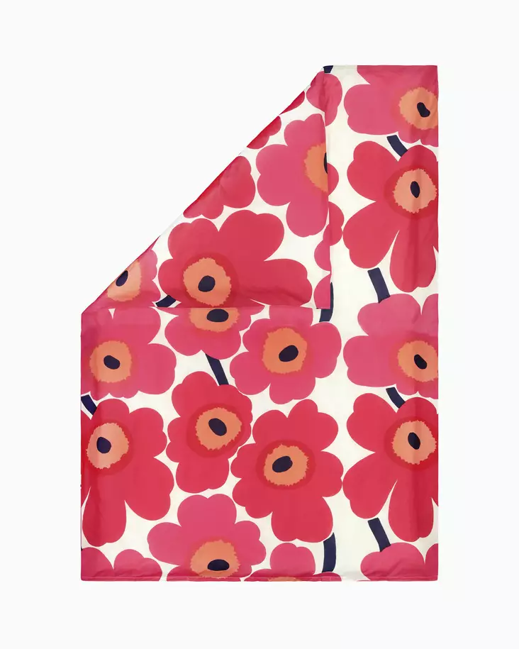 Marimekko Unikko Tuplapussilakana 240x220 cm - Marimekko Pussilakanat ja tyynyliinat - 6411254982860 - 1