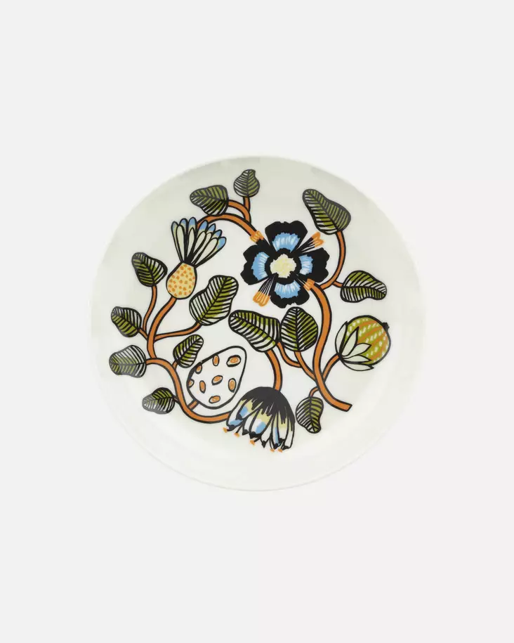 Marimekko Oiva Tiara Lautanen 20,5 cm - Marimekko Lautaset - 6411255018230 - 1