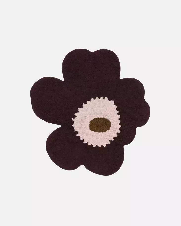Marimekko Unikko Kylpyhuoneen Matto 73x74 cm - Marimekko Kylpyhuoneen Matot - 6411255133940 - 1