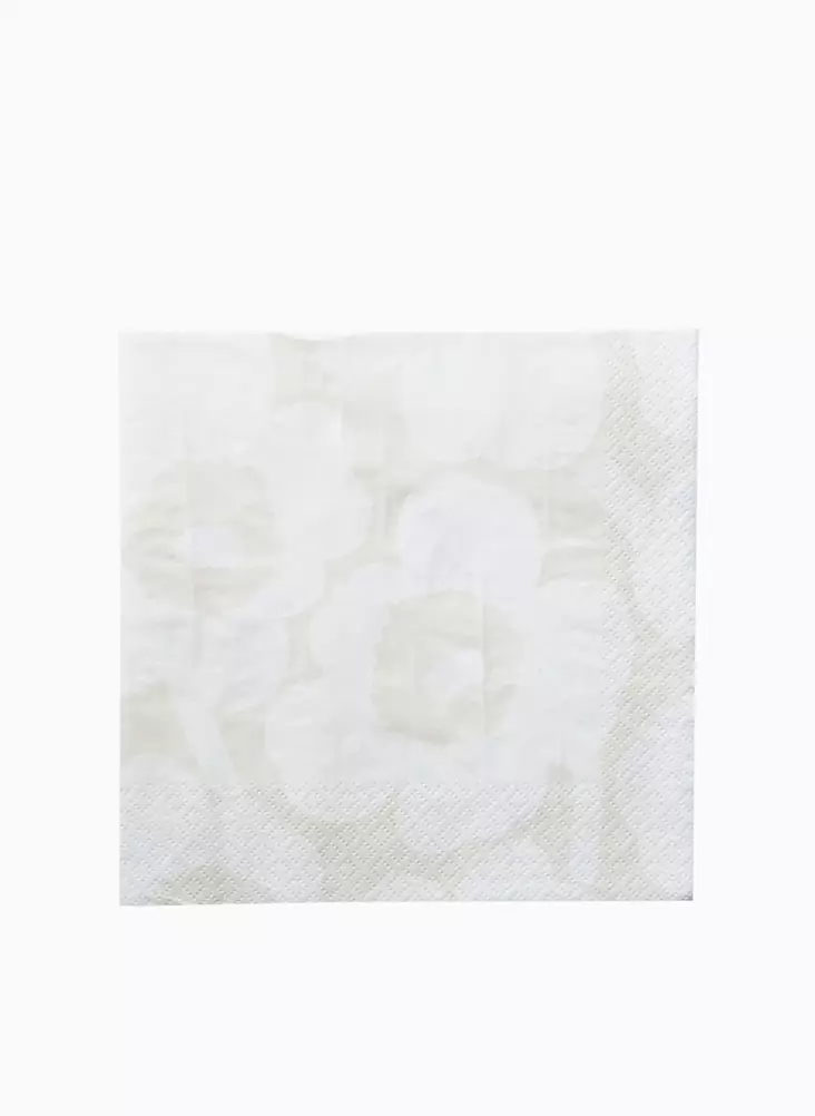 Marimekko Unikko Lautasliina 33x33 cm | 20kpl - Marimekko Servetit - 6411633140720 - 1