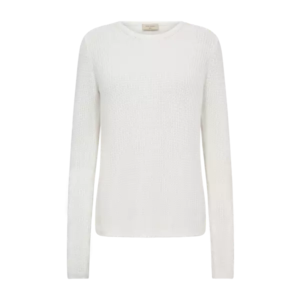 FREE/QUENT FQELLIS Puuvillaneulepaita O-pääntie - Neulepaidat, -tunikat, -mekot - 261207449-1400 - 1