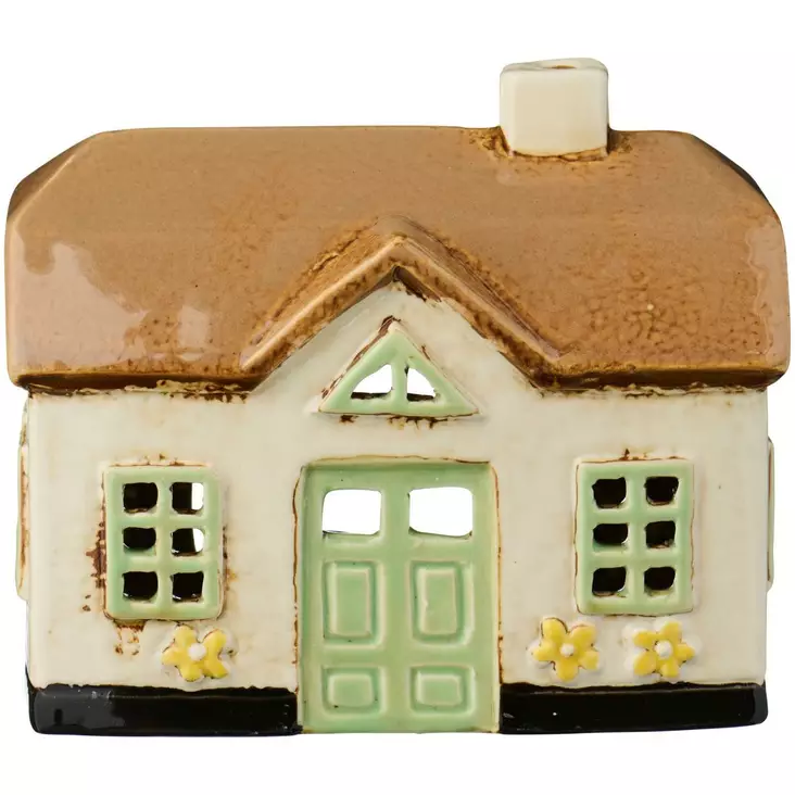 IB laursen DENMARK Ebeltoft Keraaminen Talolyhty Tuikulle - Sisustusesineet - 5709898389260 - 1