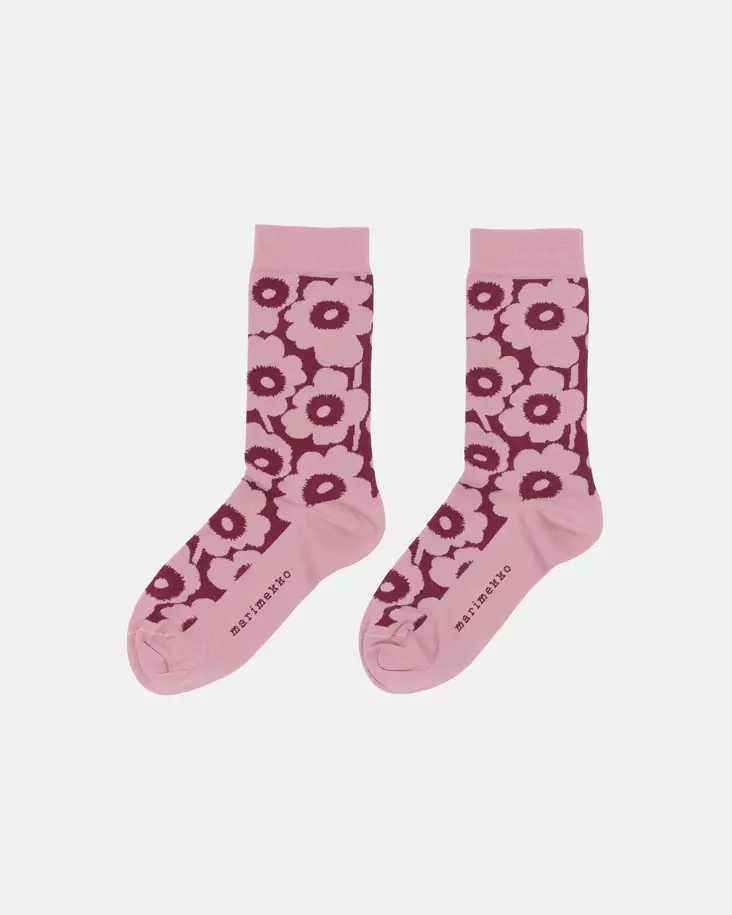 Marimekko Linjaus Unikko Sukat - Nilkkasukat - 095954-330 - 1