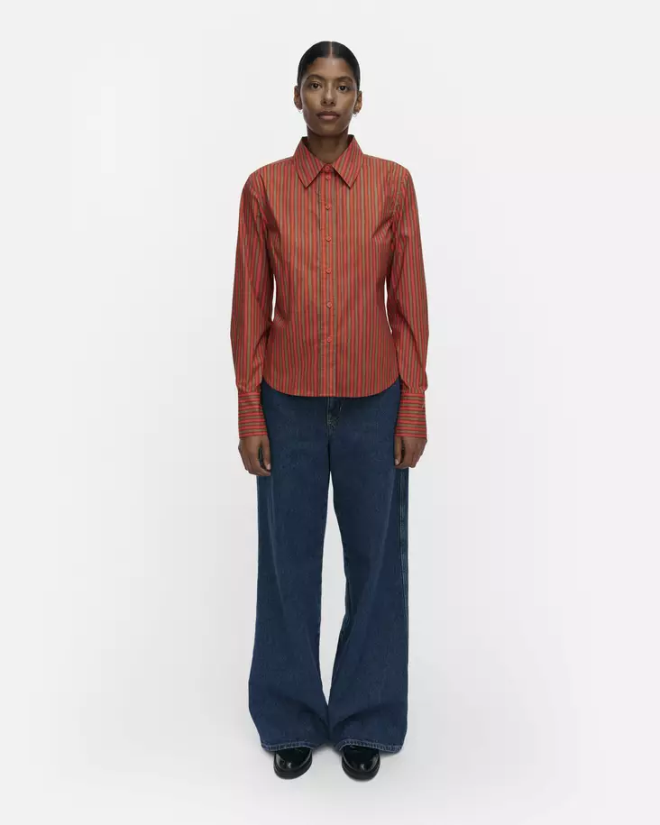 Marimekko Innota Piccolo Puuvillapaita - Kangaspaidat - 095165-380 - 1