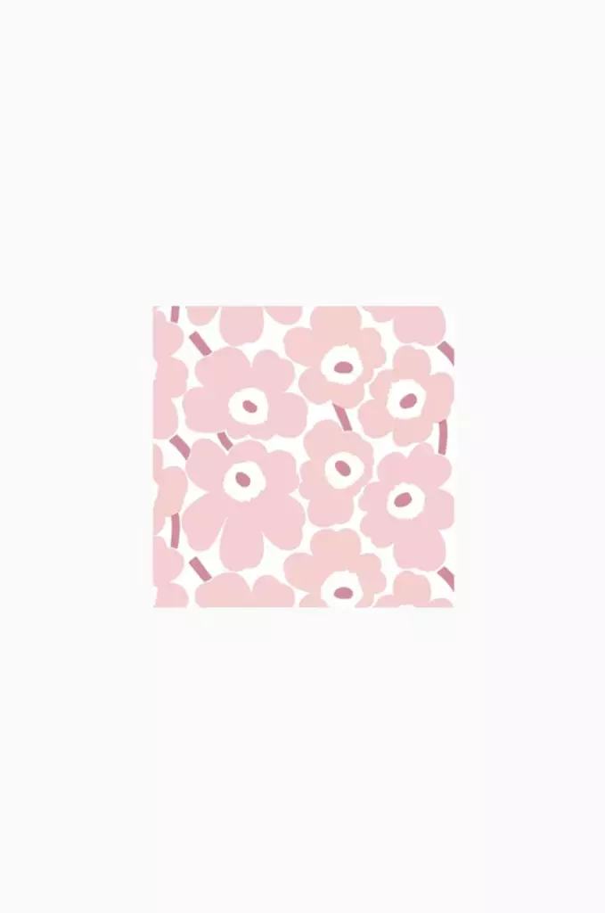 Marimekko Mini Unikko Lautasliina 24x24 cm | 20 kpl - Marimekko Servetit - 6411632140110 - 1