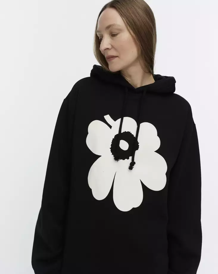 Marimekko Runoja Unikko Huppari - Trikoopaidat ja Collegepaidat - 094089-910 - 1