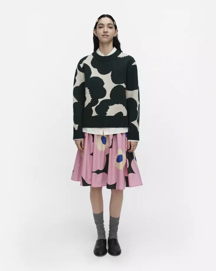Marimekko RWS Virtaus Unikko Neulepusero - Neulepaidat, -tunikat, -mekot - 096077-610 - 1