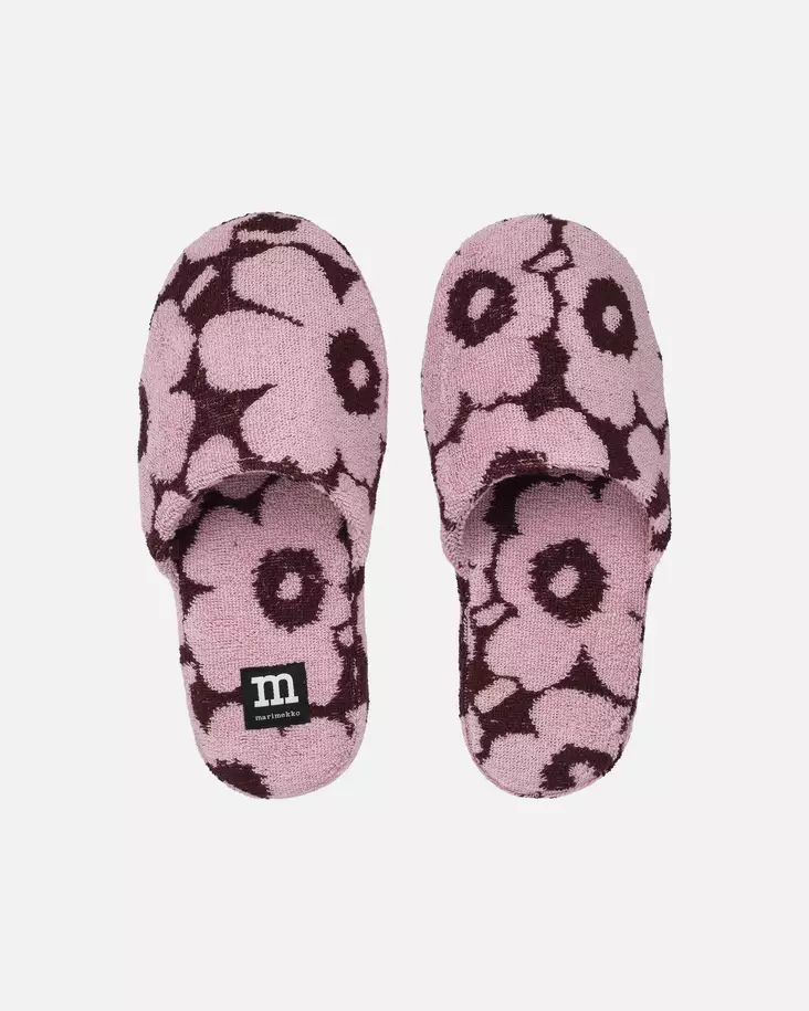 Marimekko Mini Unikko Tossut - Marimekko Kylpytakit ja Tossut - 076116-430 - 1