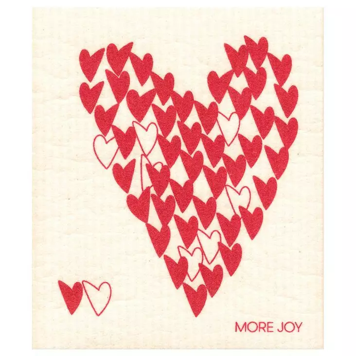 MORE JOY Tiskirätti Pikkusydämet - Keittiötekstiilit - 6430026064030 - 1