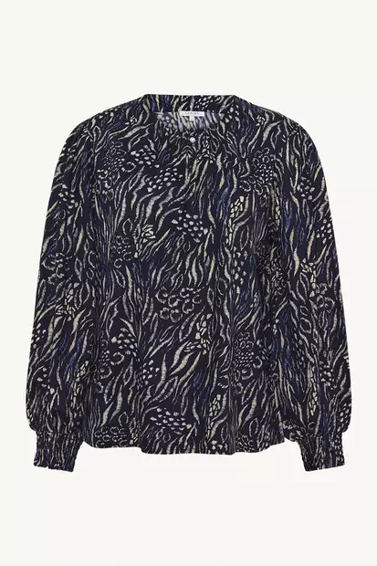 CLAIRE CWRAQUEL Pitkähihainen Viskoosipusero - Kangaspaidat - 26173756-3151 - 1