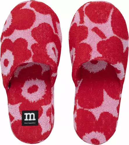 Marimekko Mini Unikko Tossut - Marimekko Kylpytakit ja Tossut - 075545-331 - 1