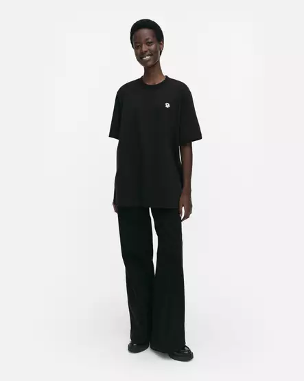 Marimekko Torus Unikko Placement T-Paita - Trikoopaidat ja Collegepaidat - 094088-091 - 1