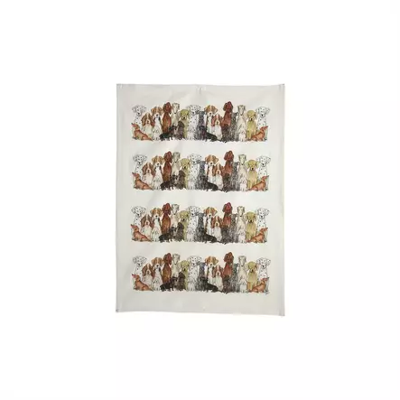 NÄÄSGRÄNSGÅRDEN Keittiöpyyhe Koirat 50x70 cm - Keittiötekstiilit - 7340024023931 - 2