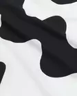 Marimekko Lokki Puuvillakangas, valkoinen, musta - Marimekko Kankaat - 6411255041351 - 1