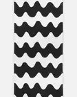 Marimekko Lokki Puuvillakangas, valkoinen, musta - Marimekko Kankaat - 6411255041351 - 3