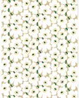 Marimekko Pieni Unikko Puuvillakangas, hiekka, valkoinen, heinä, smar - Marimekko Kankaat - 6411255123361 - 1