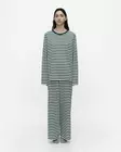 Marimekko Tasaraita Unisex Pitkähihainen Trikoopaita - Trikoopaidat ja Collegepaidat - 096249-061 - 5