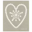 MORE JOY Tiskirätti Helmisydän - Keittiötekstiilit - 6430026069851 - 1