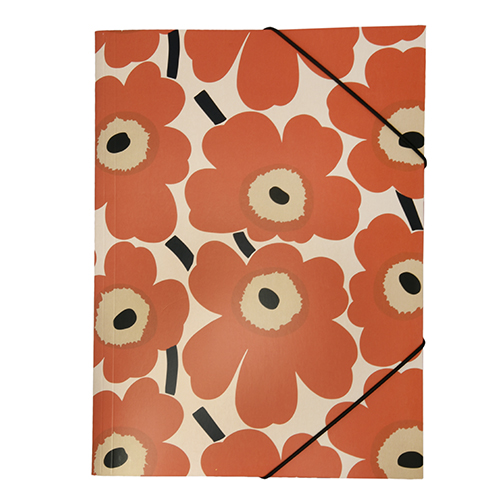 Marimekko Unikko Kulmalukkokansio - Marimekko Toimistotarvikkeet - 6438224502071 - 1