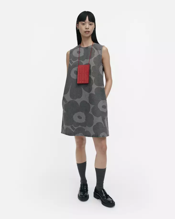 Marimekko Maridenim Somasti Unikko - Kangasmekot - 094459-091 - 1