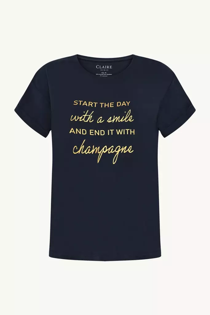 CLAIRE Aoife T-paita Printillä - Trikoopaidat ja Collegepaidat - 25229573225-3151 - 1