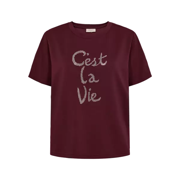 FREE/QUENT Malak Printillinen T-paita - Trikoopaidat ja Collegepaidat - 254206437-7051 - 1