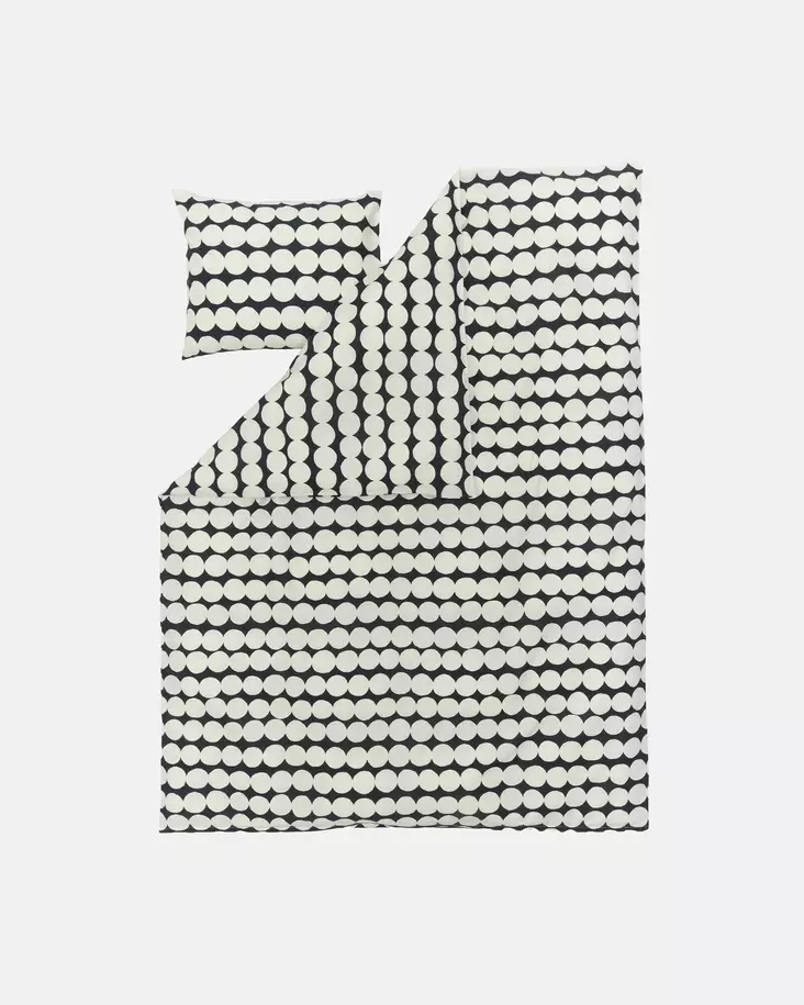 Marimekko Iso Räsymatto Pussilakanasetti PL 150x210 cm + TL 50x60 cm - Marimekko Pussilakanat ja tyynyliinat - 6411255152521 - 1