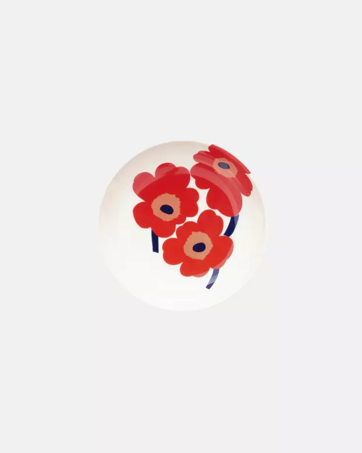Marimekko Oiva Unikko Syvä Lautanen 16 cm - Marimekko Lautaset - 6411255152781 - 1