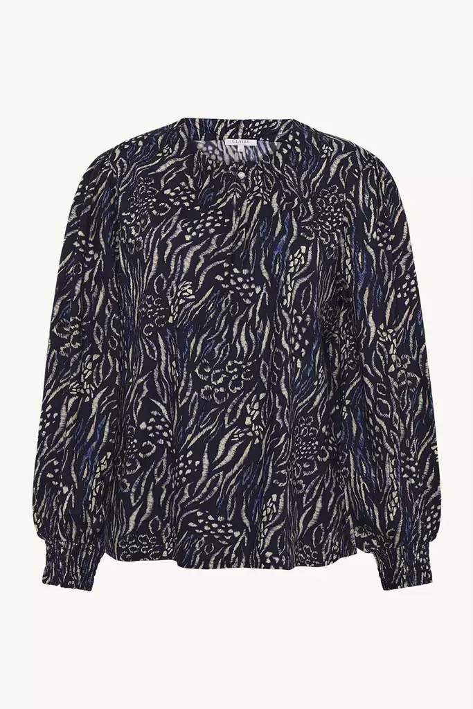 CLAIRE CWRAQUEL Pitkähihainen Viskoosipusero - Kangaspaidat - 26173756-3151 - 1