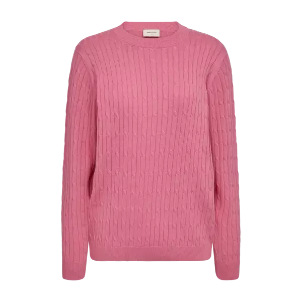 FREE/QUENT Dodo Puuvillaneulepusero Kuvioneulos - Neulepaidat, -tunikat, -mekot - 261207385-2101 - 1