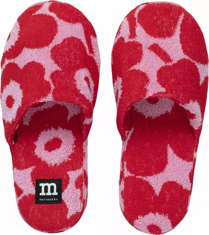 Marimekko Mini Unikko Tossut - Marimekko Kylpytakit ja Tossut - 075545-331 - 1