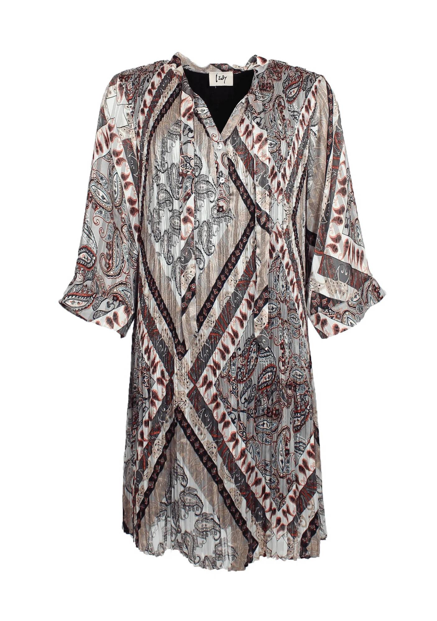 I say Enge Mekko Valkoinen,beige/ jodie paisley Iloinen Viivi